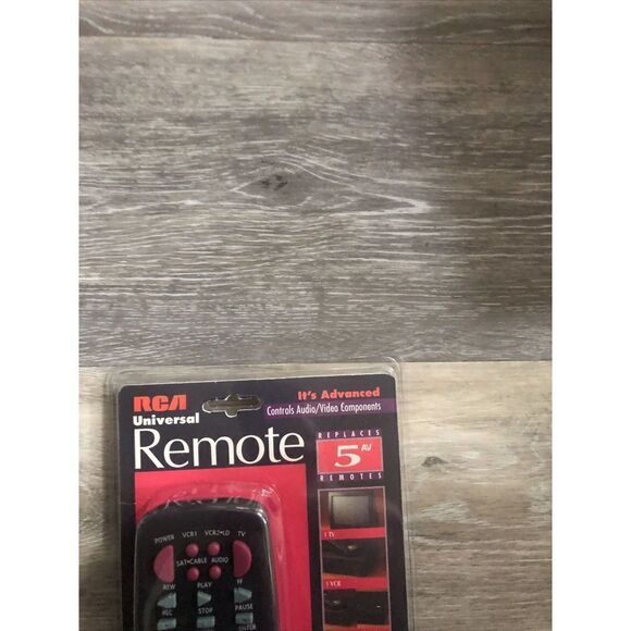 NEW RCA SYSTEMLINK 5 AV RCU500 TV VCR CABLE UNIVERSAL REMOTE CONTROL - Picture 3 of 8
